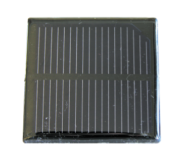 Solcelle 0,5 V/850 mA 60 x 60 mm med skrueterminaler